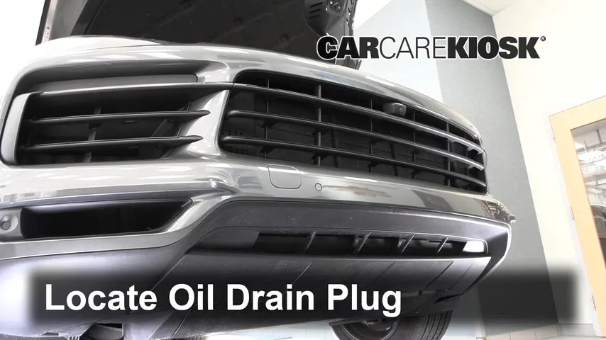 2022 Porsche Cayenne 3.0L V6 Turbo Huile Changer l'huile et le filtre à huile